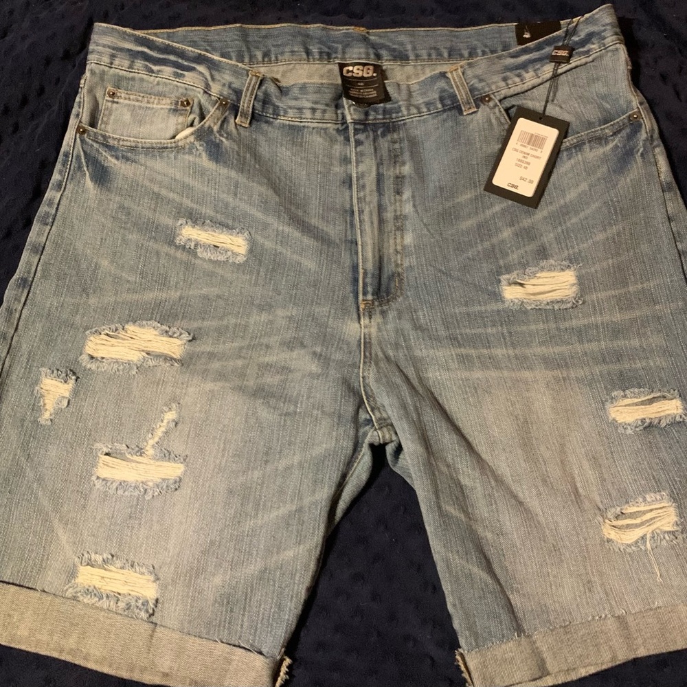 NWT denim shorts